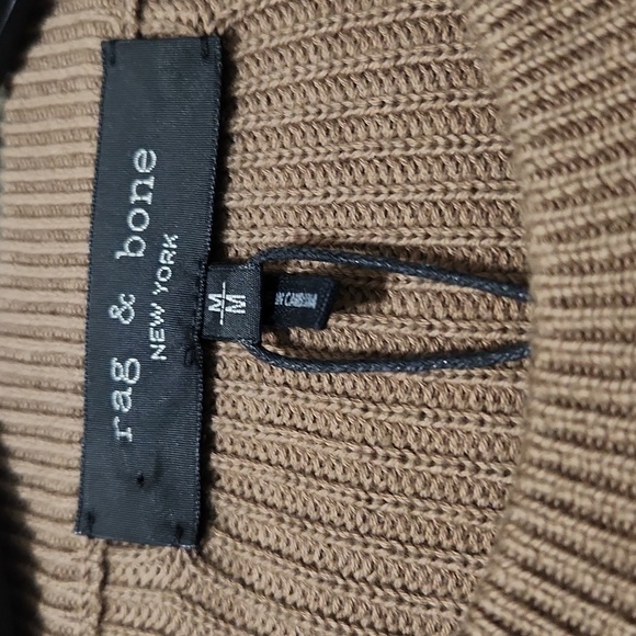NWT Rag & Bone Curtis Cotton Crewneck Sweater. Size M - Picture 5 of 8